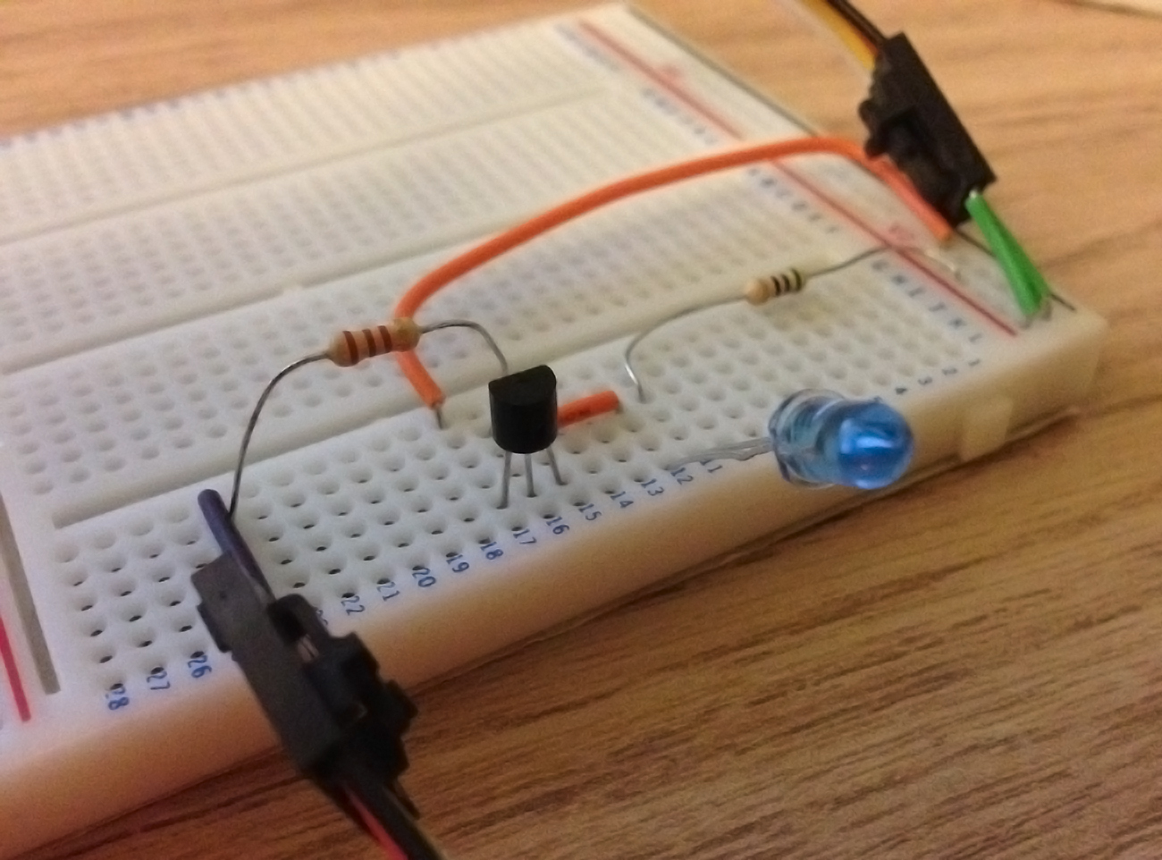 Breadboard Closeup