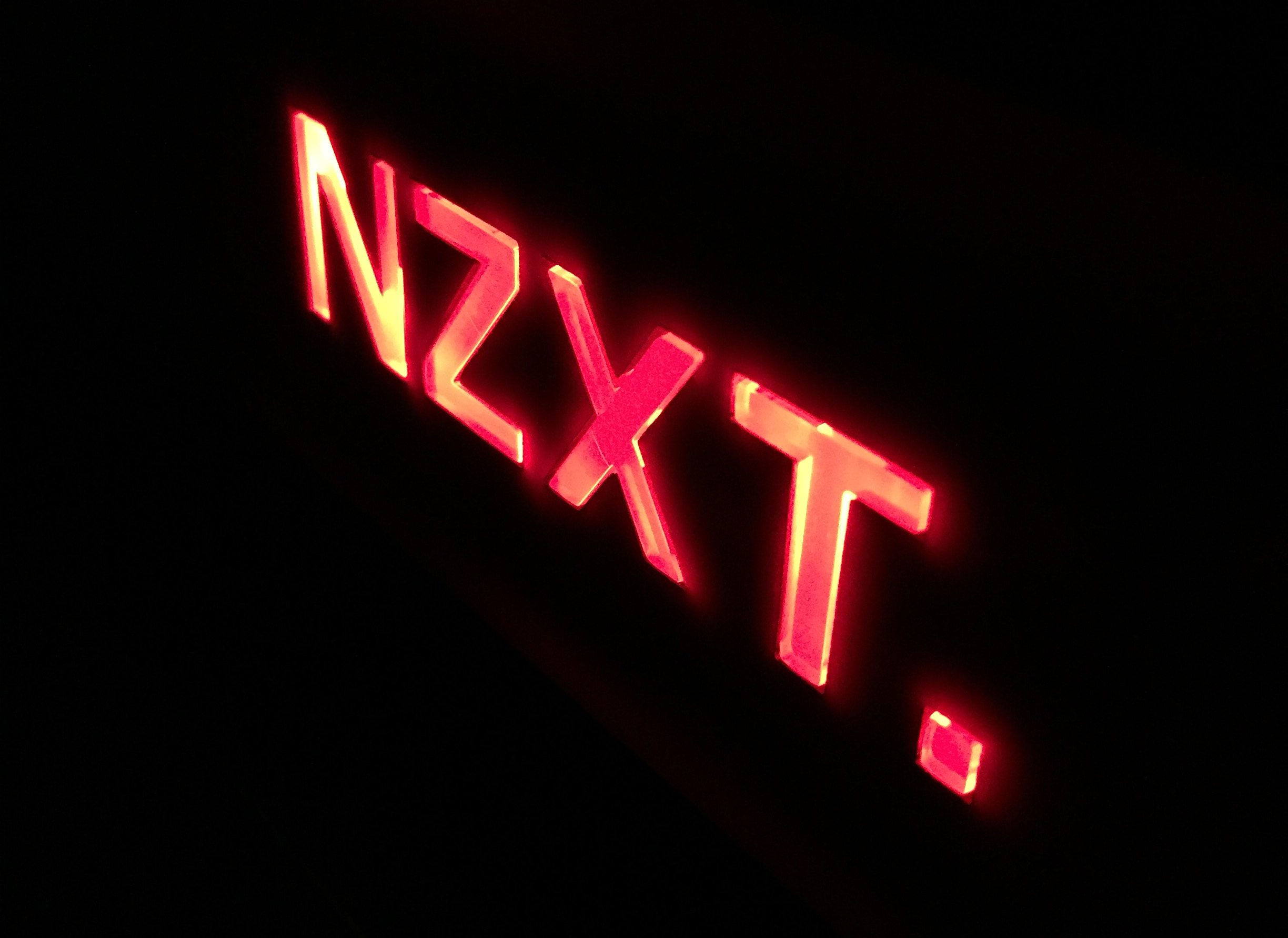 NZXT Logo in Red