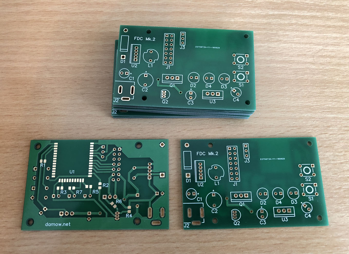 Finished PCBs arrived from China